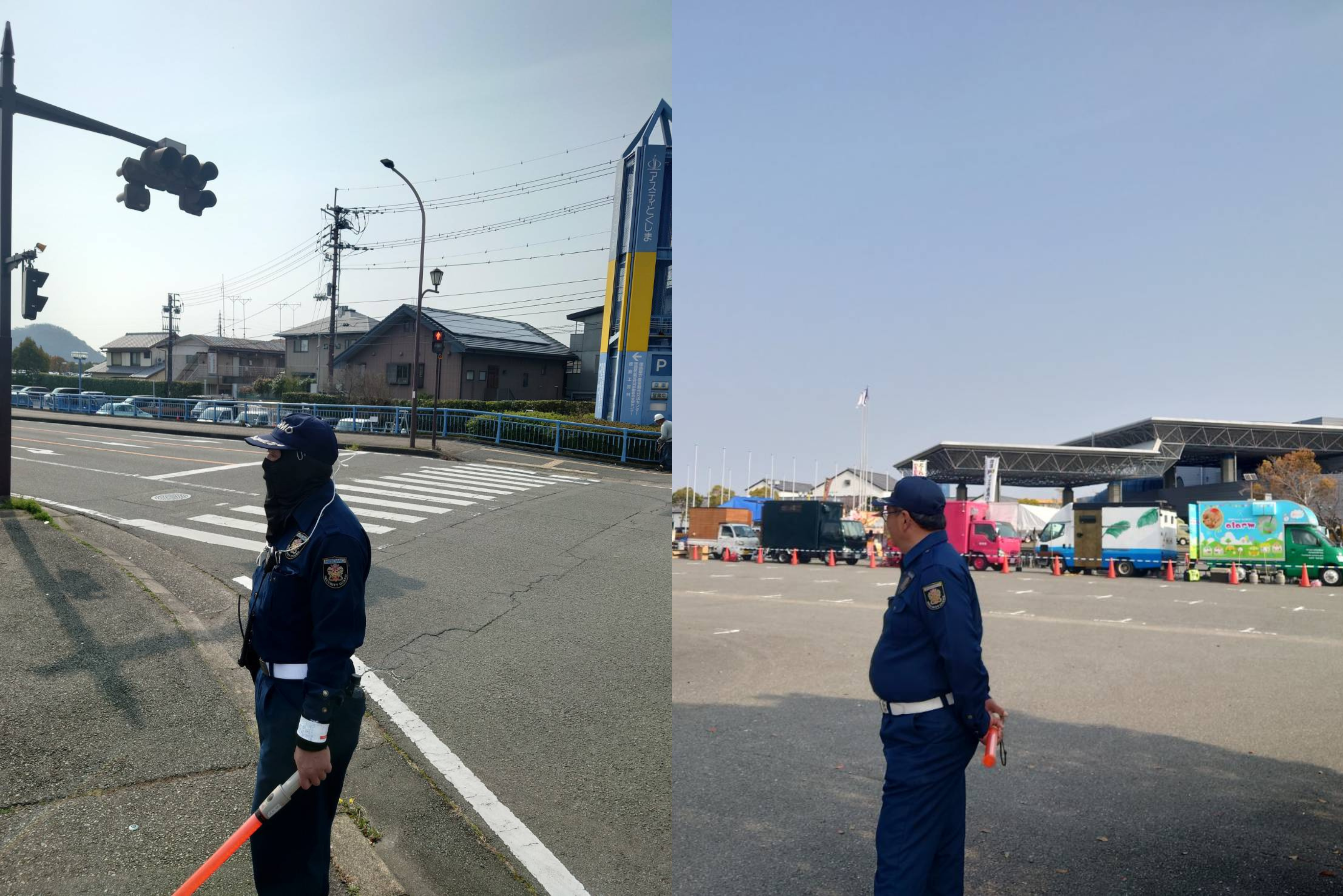 テレビトクシマ35周年感謝祭 警備風景3