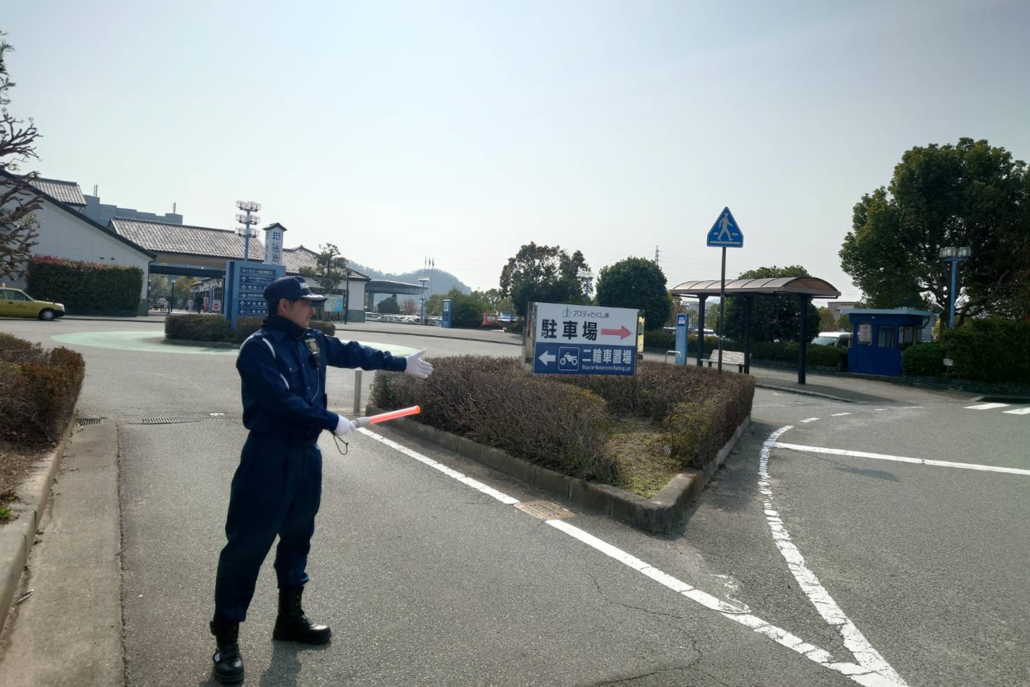 テレビトクシマ35周年感謝祭 警備風景1