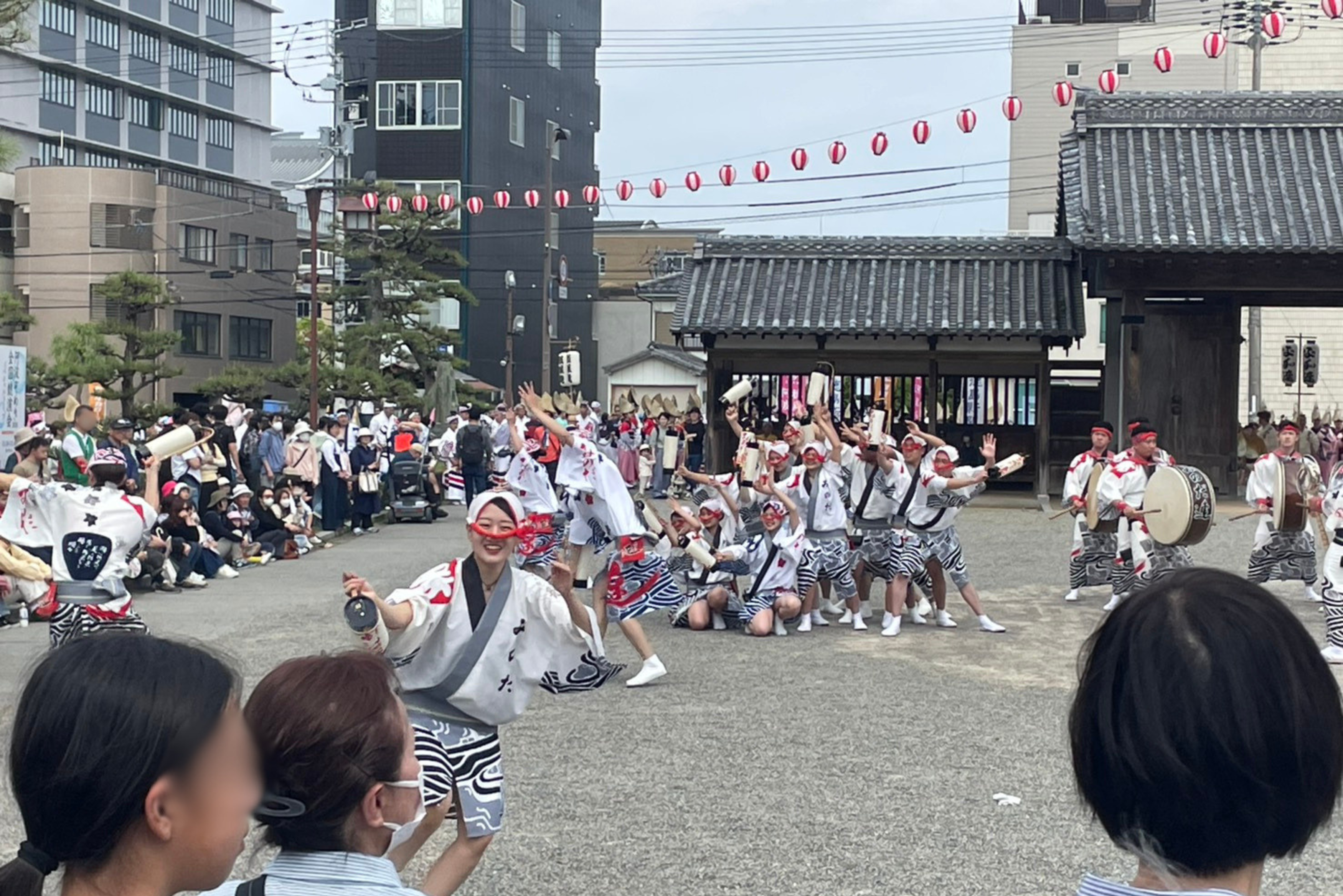 徳島城阿波おどり 会場風景2