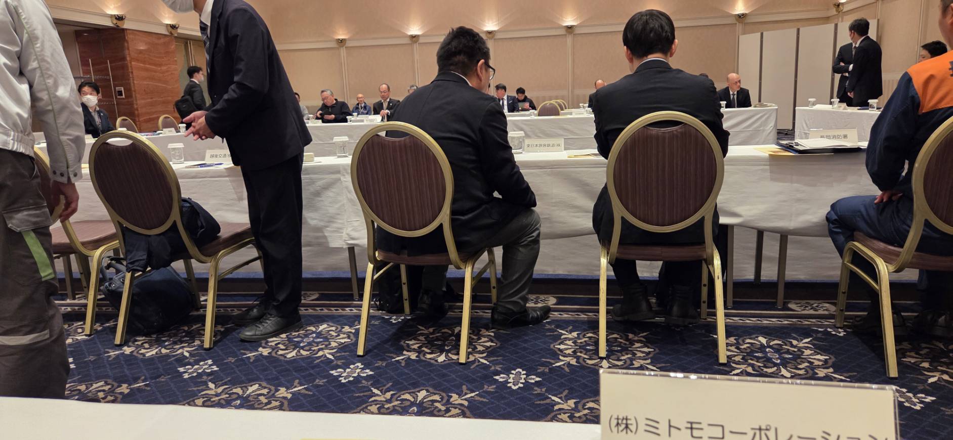 長岡花火大会の警備現場